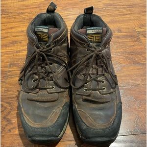 Ariat Men’s Waterproof Hiking Western Boots Distressed Brown Size 10D